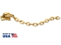 Preview: Erruption appliance - 24k Gold Eyelet & Traction Chain