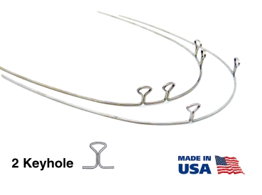 Retraction Archwires, "2 Keyhole" .016" x .022"