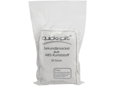 Quicksplit secondary base white 50pcs
