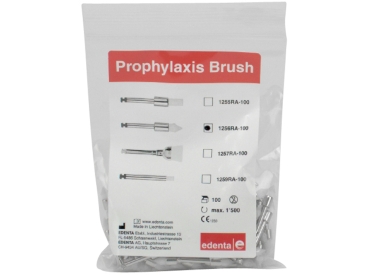 Prophy brushes white Wst 1256 100pcs
