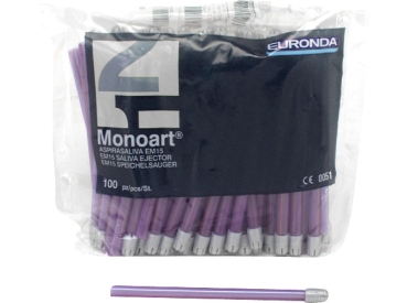 Saliva ejector Monoart flex purple Btl
