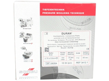 Duran 0,75x125mm eckig 10St