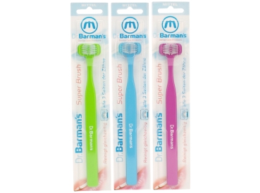 Superbrush toothbrush medium pc
