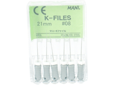 K-Feilen Mani 21mm Gr.008 6St