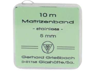 Matrizenband 0,05/5mm  10m Rl