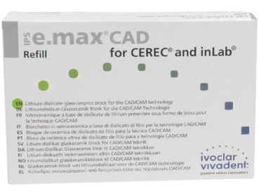 IPS e.max CAD Cer/inLab LT B3 C14 5pcs
