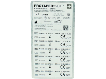 PROTAPER NEXT Feile X1-X3 25mm ster.Sort