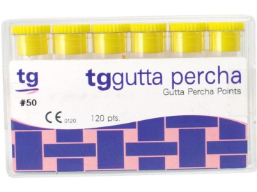 tg Gutta Percha Yellow Size 50 120pcs
