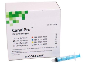 Canalpro color Syringes 5ml blue 50pcs
