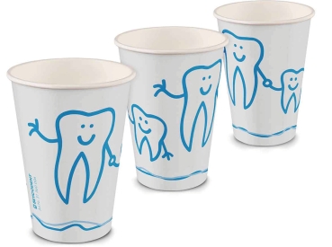 Mouthwash cup paper tooth white 2000pcs
