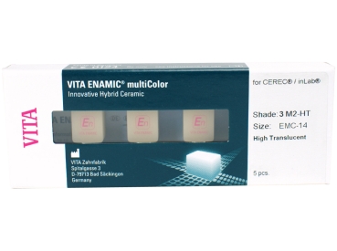 VITA ENAMIC mC C/inLab 3M2-HT EMC-14 5pcs
