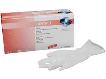 Contact latex gloves pdfr S 100pcs
