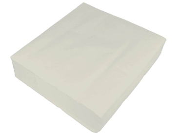 Cellulose cloth seriv. white 2-lg 40x40 1000pcs.
