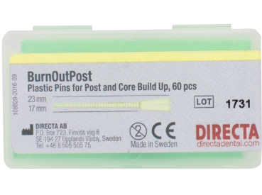 Burn Out Post Plastic Pins 60St