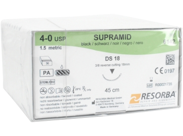 Supramid black 4/0 DS18 3Dtz
