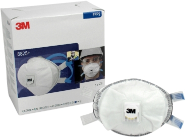 Respirator mask FFP2/FFP3 8825 5pcs
