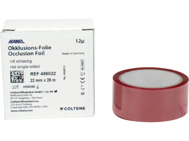 Hanel-Folie Es rot 22mm 480022 Rl