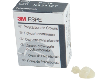 Polycarbonate crowns 34 5pcs
