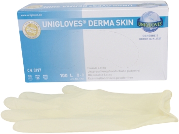 Derma Skin Latex Handsch. pdfr L  100St