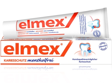 Elmex Toothpaste Menthol Free 75ml Tb
