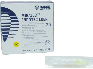 Miraject Endotec 0,3X25 Luer 25pcs
