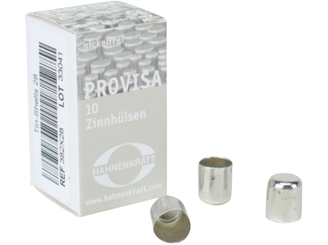 Zinnhülsen 28 PROVISA  10St