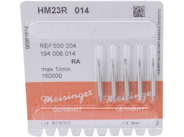 HM fissure drill 23 R 014 Wst 5pcs
