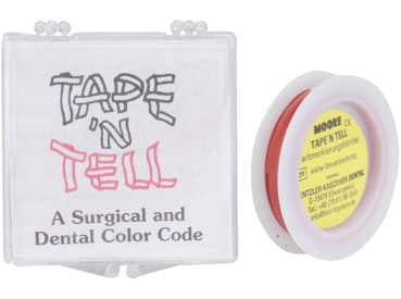 Tape''n tell Mark.tape red roll
