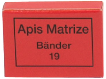 Apis-Matrizenbänder 19 mm 6St