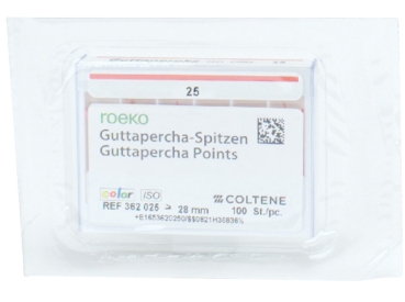 Guttaperchasp. color Gr. 25 Pa