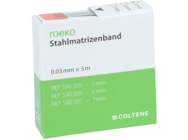 Stahlmatrizenband 5mm/0,03 Sp