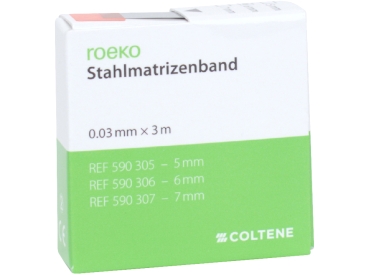 Stahlmatrizenband 6mm/0,03 Sp