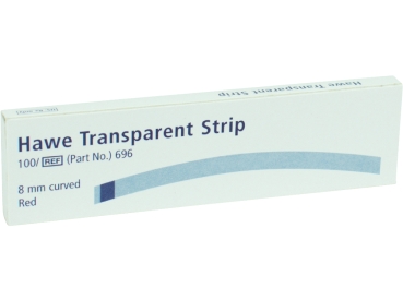 Transparent Strips geb. 8mm 696 Pa
