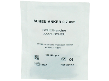 Scheu-Anker  0,7mm 100St