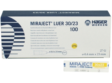 Miraject Kanülen 30X23 Luer Pa