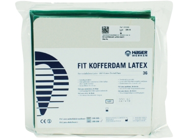 Fit rubber dam latex heavy Pa
