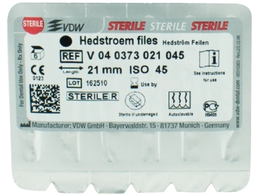 Hedström files 73/ 45 21mm sterile 6pcs
