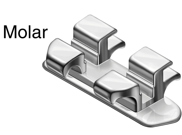 CLB™ Chois Lingual Brackets, Brackets einzeln