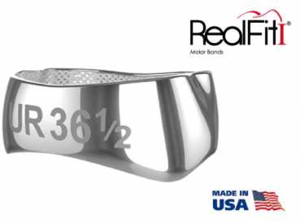 RealFit™ I, Molar Bands without Attachements (tooth 36)