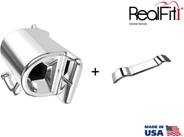 RealFit™ I - Maxillary - Single combination (tooth 26, 27) Roth .022"