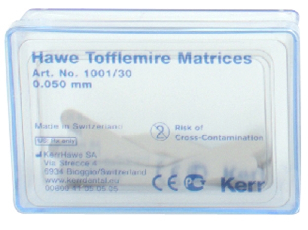 Tofflemire Matr.0,05mm 30pcs
