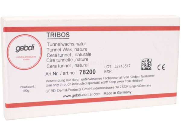 Tribos tunnel wax natural gebdi 100g
