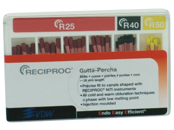 Reciproc Guttaperchastifte Sort. 60St