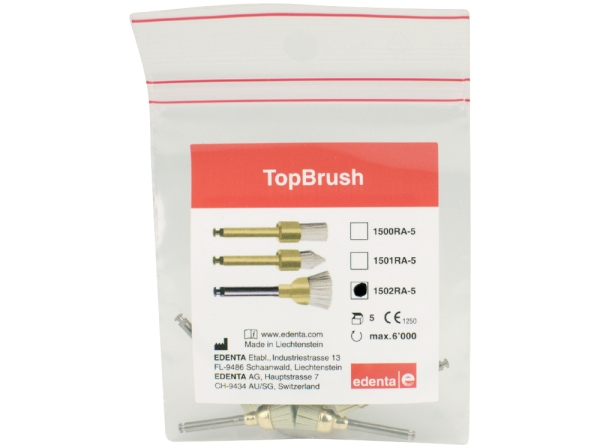 Topbrush Prophy.Bürsten 1502Ra 5St