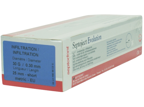 Septoject Evolution 30g 0.3x25 short Pa
