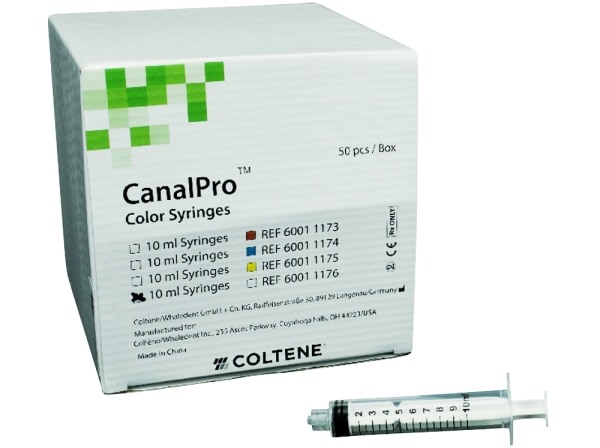 Canalpro color Syringes 10ml weiß  50St