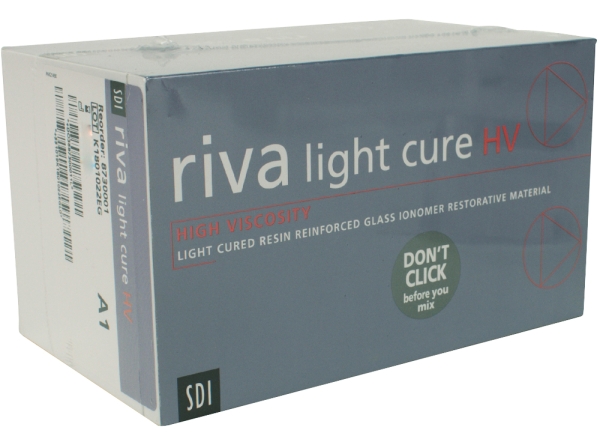 Riva light cure HV Caps.A1 standard 50pcs
