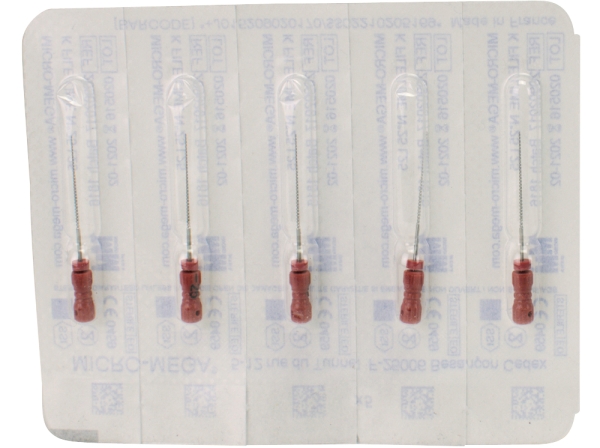 K-files sterile N25 25mm 6pcs
