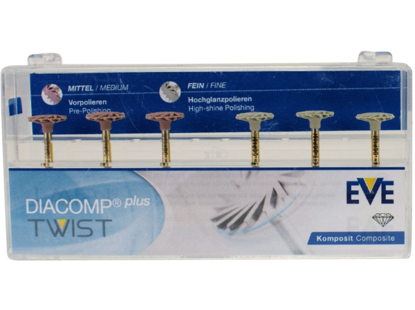 EVE Diacomp Plus Twist 10 Mix RA 343 6pcs
