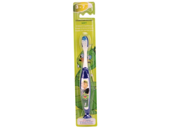 Toothbrush w.suction foot "Knight" blue St
